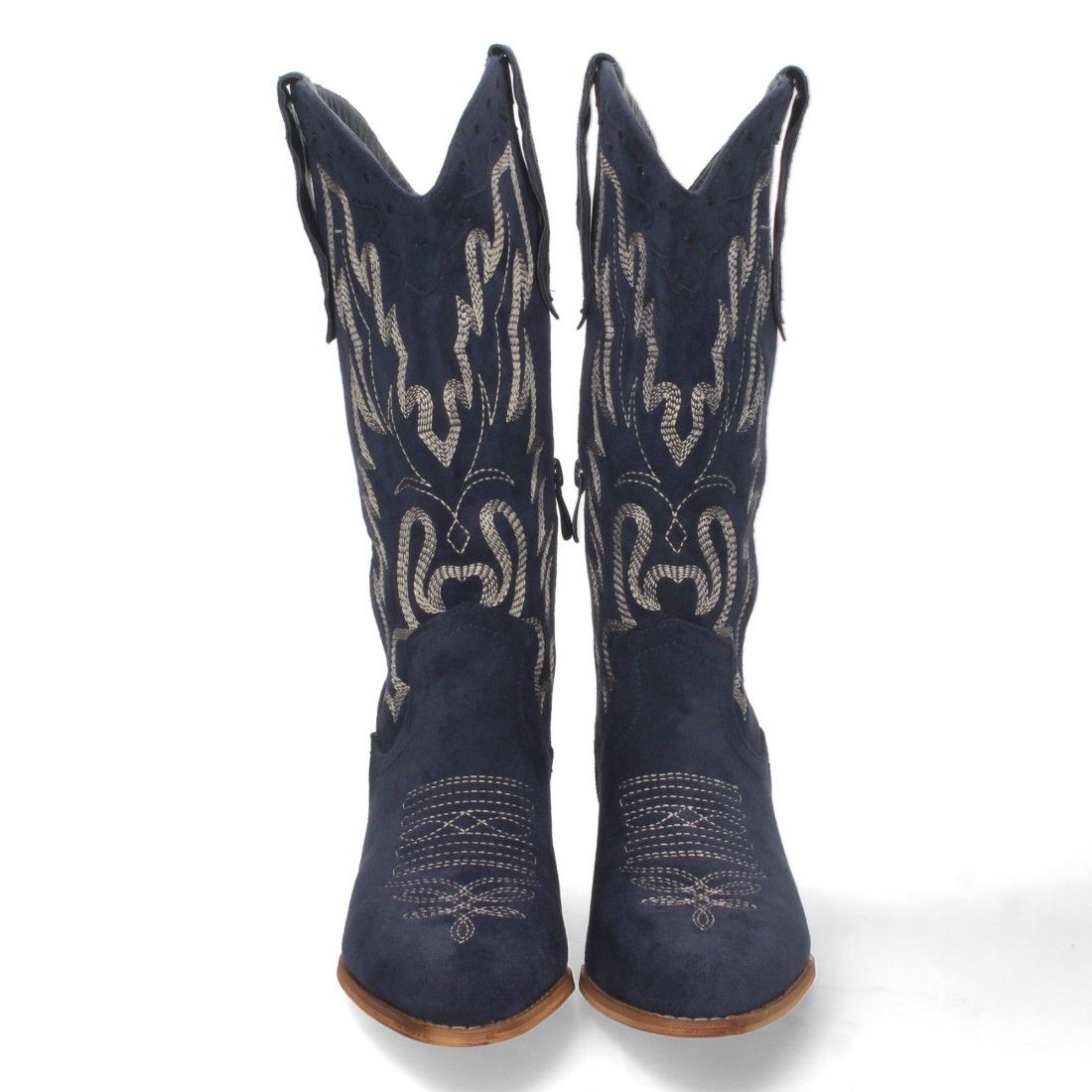 Bota Campera con Tacon y Bordado - Imagen 3