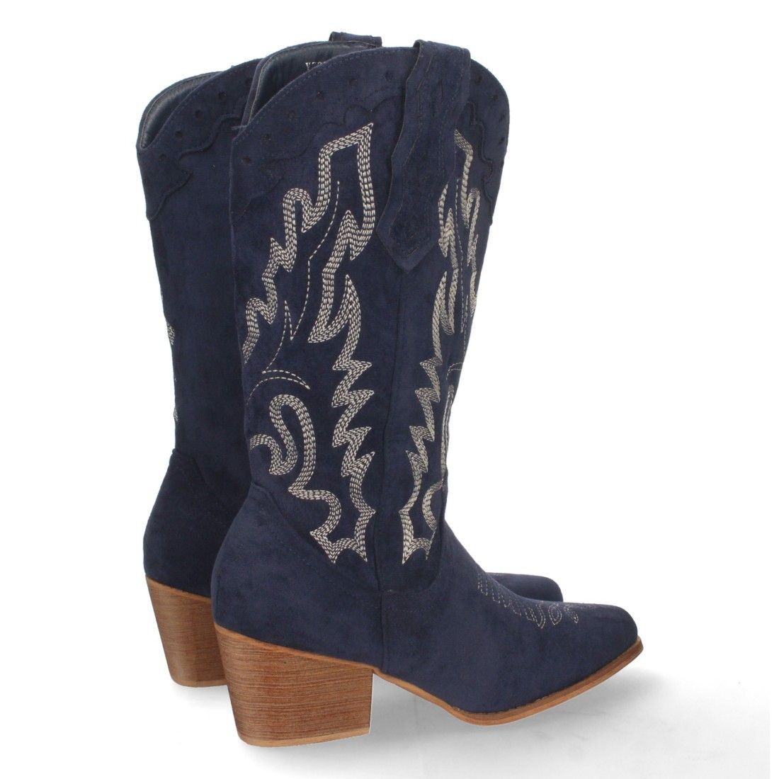 Bota Campera con Tacon y Bordado - Imagen 4