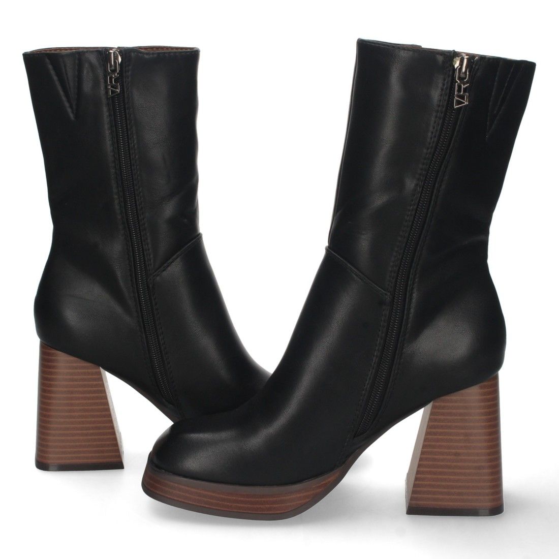 Botin de Tacon Ancho y Cremallera - Imagen 5