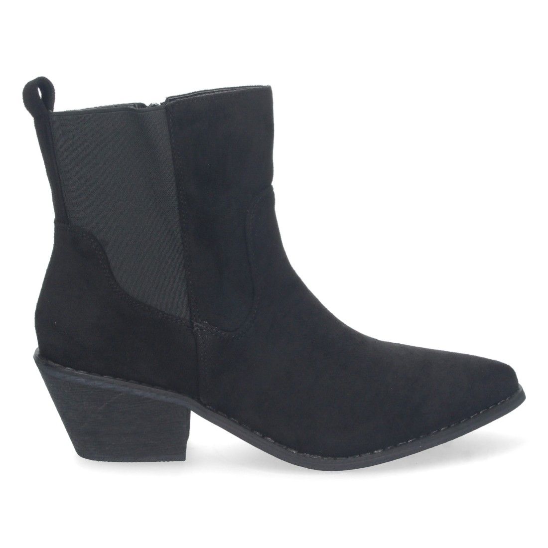 Botin de Tacon con Elastico y Cremallera - Imagen 2