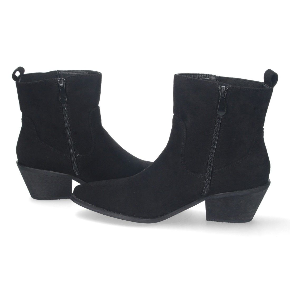 Botin de Tacon con Elastico y Cremallera - Imagen 5