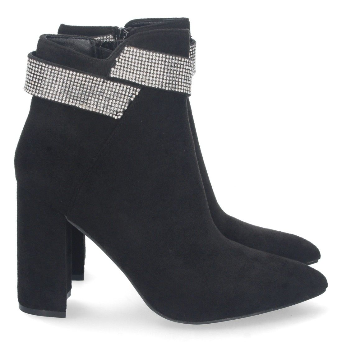 Botin de Tacon Correa con Strass
