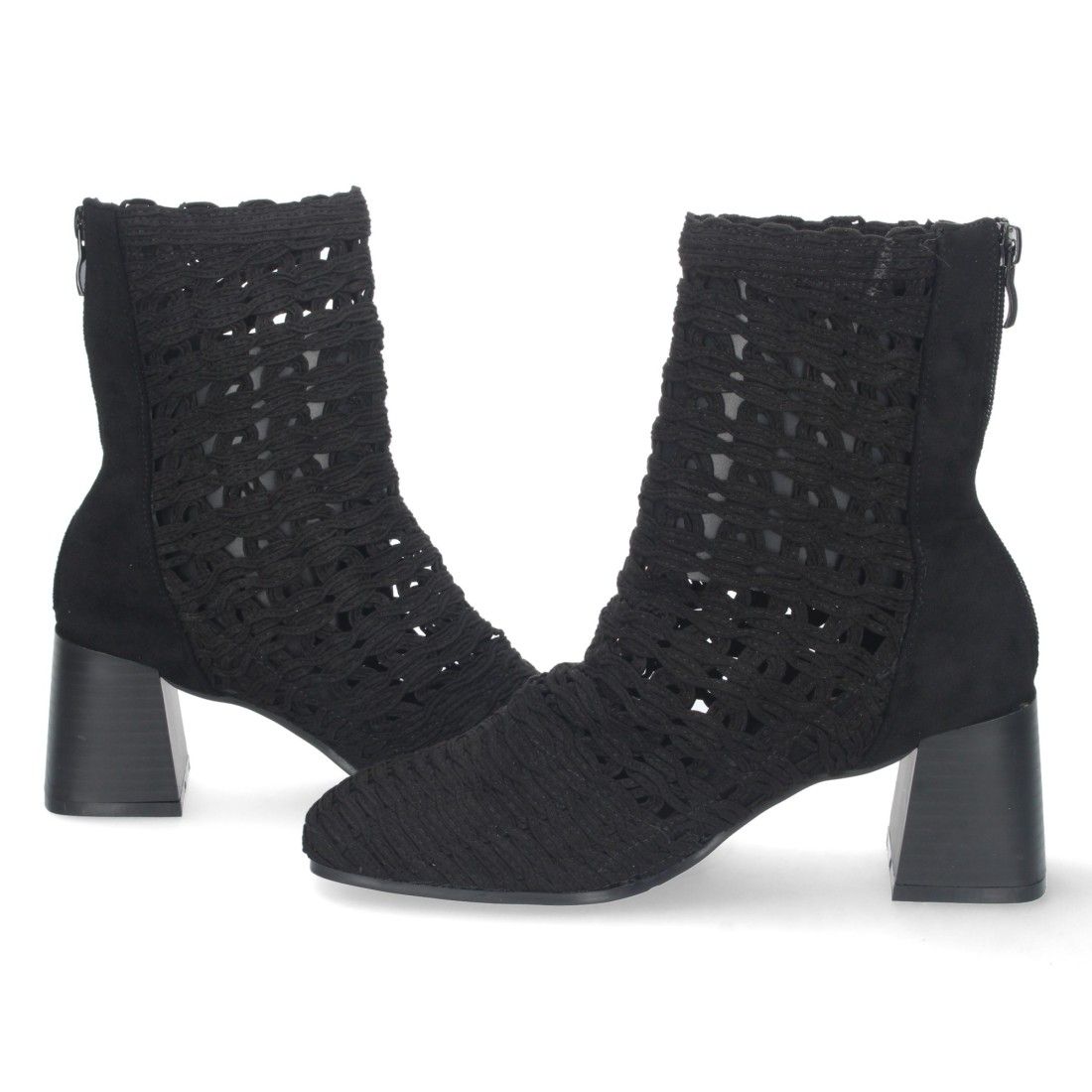 Botin de Tacon con Material Entrelazado - Imagen 5